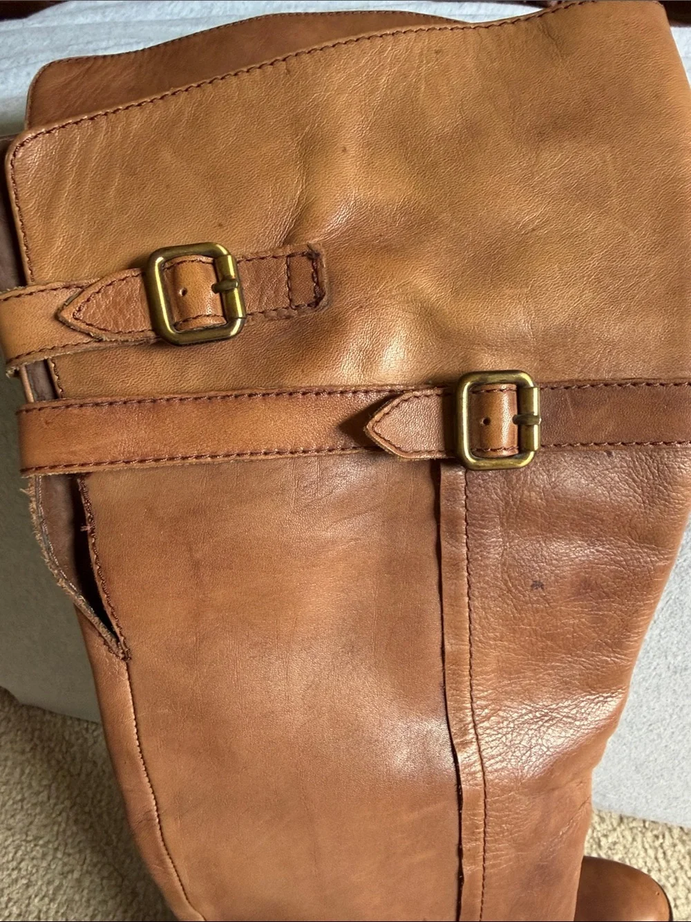 LOFT Leather Over the Knee Boots Size 7.5